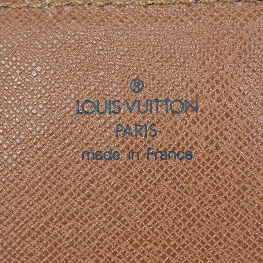 LOUIS VUITTON Cartouchiere MM Shoulder Bag Monogram Leather Brown M51253 62KC516 - Picture 11 of 16